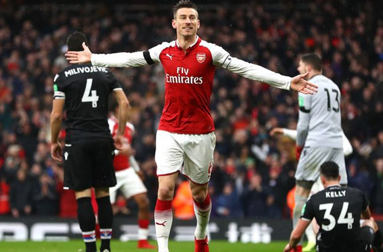 英超-萨卡两射一传马丁内利破门 阿森纳4-1水晶宫